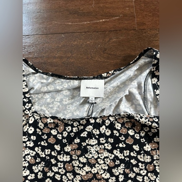 Reformation-Square Neck Knit Sweater-size Small NWT-Juno - Picture 7 of 8